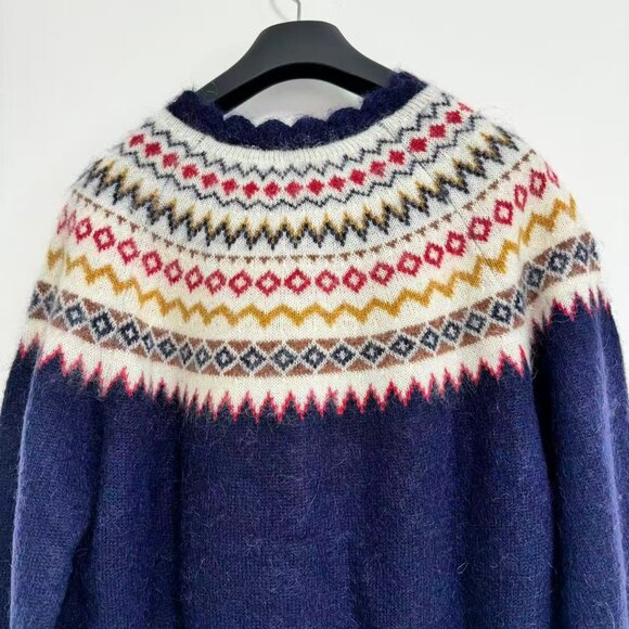 DÔEN amble fair isle knitted cardigan - Picture 8 of 9